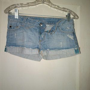 **2 for $20**Vans distressed denim shorts